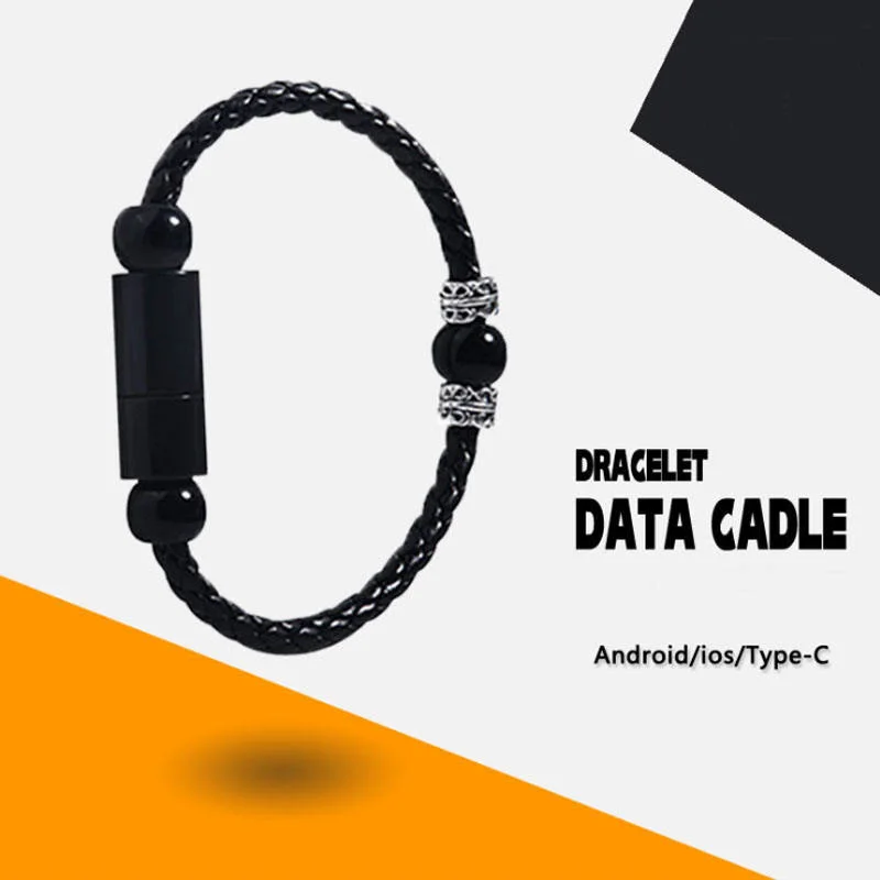 Cable de carga magnético Pulsera portátil móvil cable de carga para Ios Cable de carga del teléfono