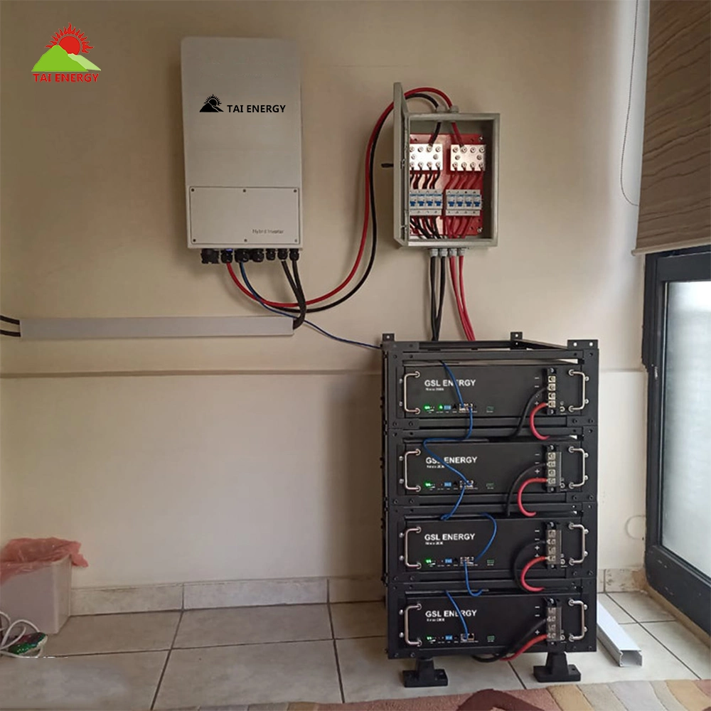 24V/25,6V/48V/51,2V 100Ah 150ah ah Powerwall 200IP67 de Li-ion para el sistema de panel solar en la pared LiFePO4 Batería de litio de Almacenamiento de Energía Solar