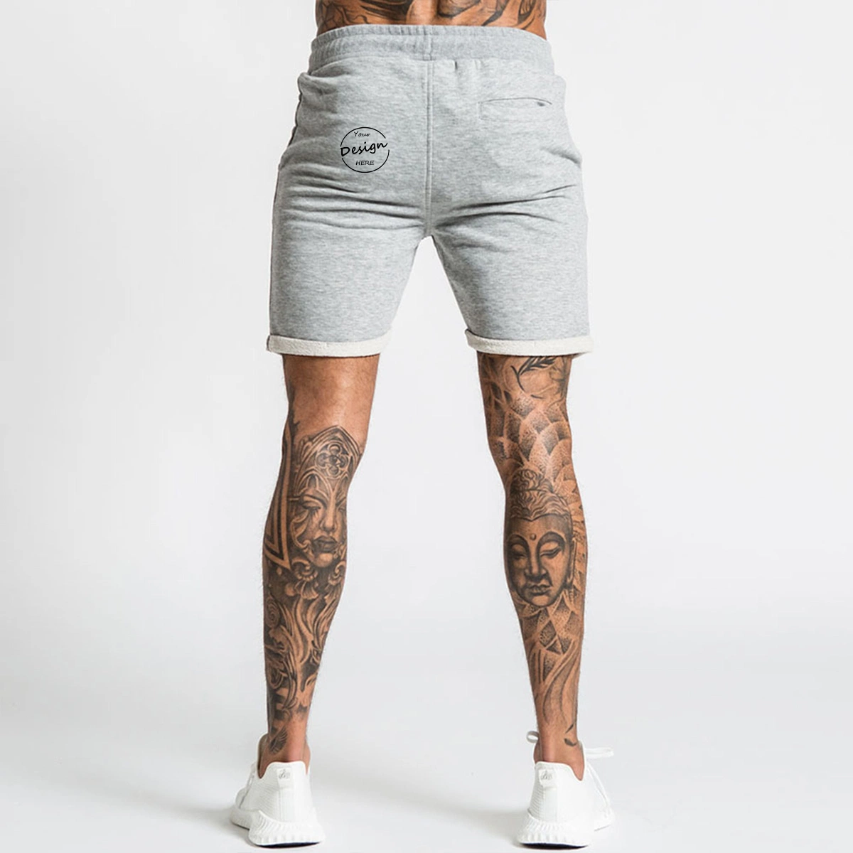 High quality/High cost performance  Custom French Terry Cotton Men Short Pant Casual Sport Jogger Pants Screen Print Mens Short