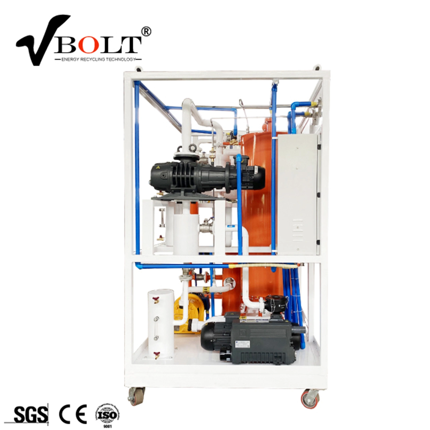 Refrigeration Lube Oil Gear Oil Dehydration and Impurities Filtering Treatment Equipment