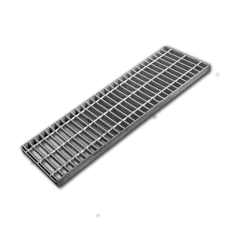 Galvanized Steel Footway Grate Drains Horizontal Scupper Drain Grating Sidewalk Drain Covers