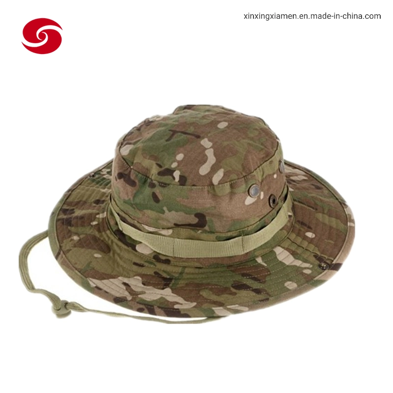 Camuflaje Woodland militar soldado del Ejército Cap Hat tapones para los hombres