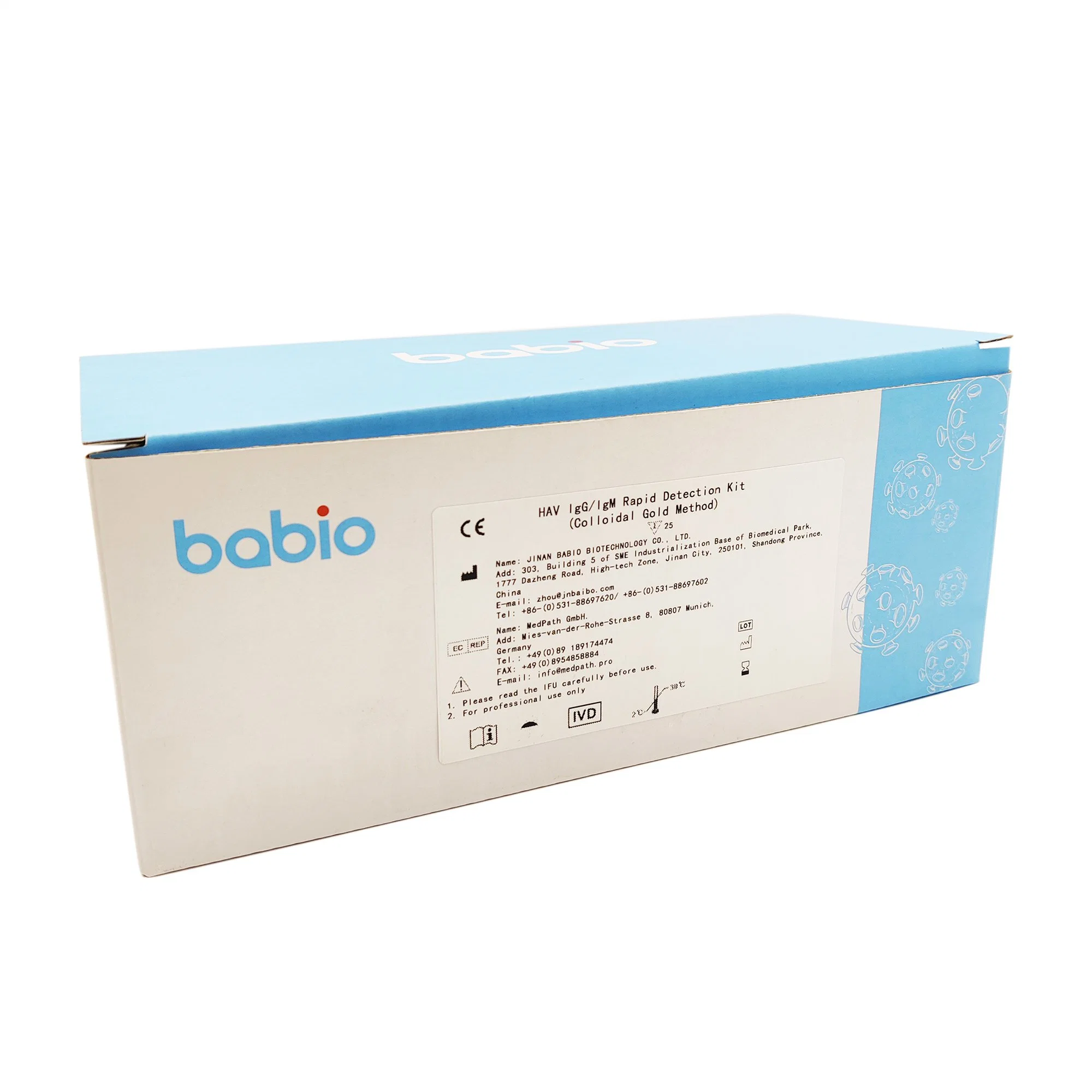 Factory Wholesale/Supplier Price HAV Hepatitis a Diagnostic Rapid Test Kits