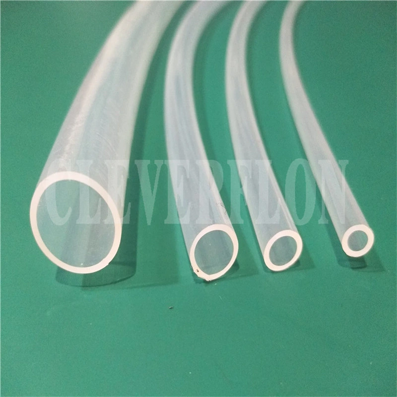 Highly Transparent Chemical Resistant Insulated FEP F46 PTFE Tube