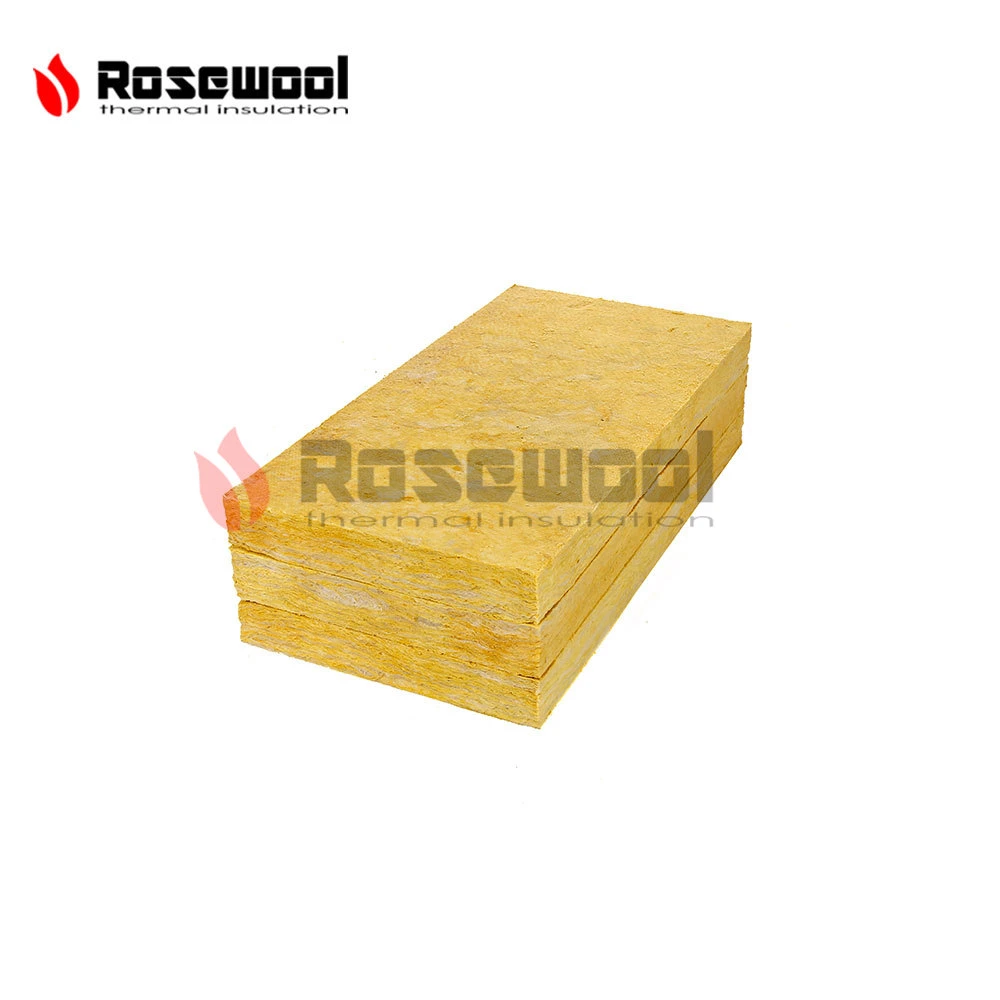 Material de construção à prova de pragas Painel de lã de rocha Rockwool