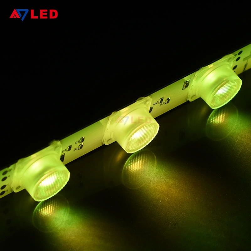 Non-Waterproof IP20 18LEDs/M 21.6W SMD3030 Colorful RGB Side Emitting Bar