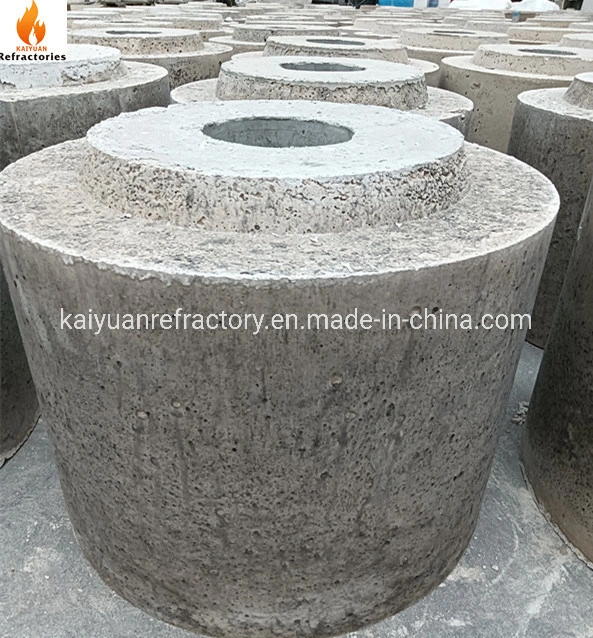 Unshaped Precast Block Compound Corundum Mulllite Refractory for Industry Furnace