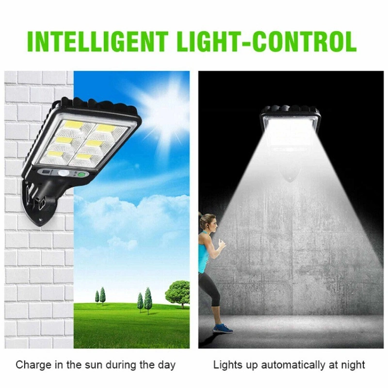 Mini Outdoor Human Body Induction Garden Light Household Lighting Remote Control LED Solar Street Lamp