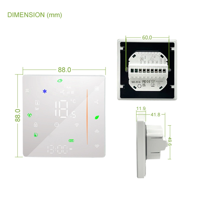 Wireless WiFi Air Conditioner Controller Smart Room Thermostat