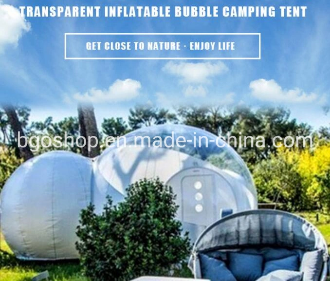 Inflatable PVC Houses Double Room Bubble Tent