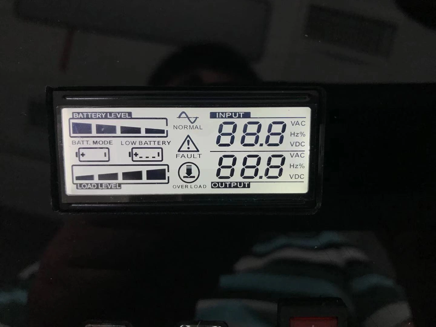 High Contrast LCD Display 7 Segment Va Type LCD for Termometro Digital