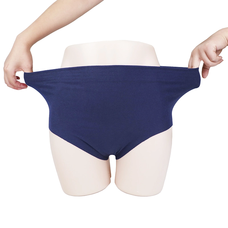 Las bragas de cintura alta comodidad transpirable Unisex 100% algodón bragas levantador de pies de ropa interior