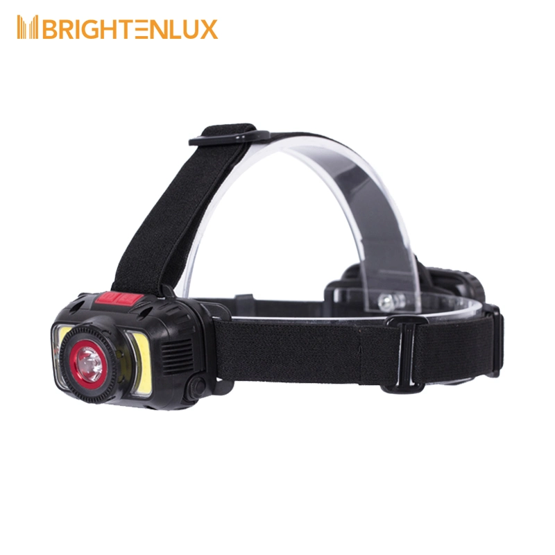 Brightenlux Wholesale/Supplier New AA COB LED T6 Moving Running Powerful Hunting USB Rechargeable LED Head Torch Light