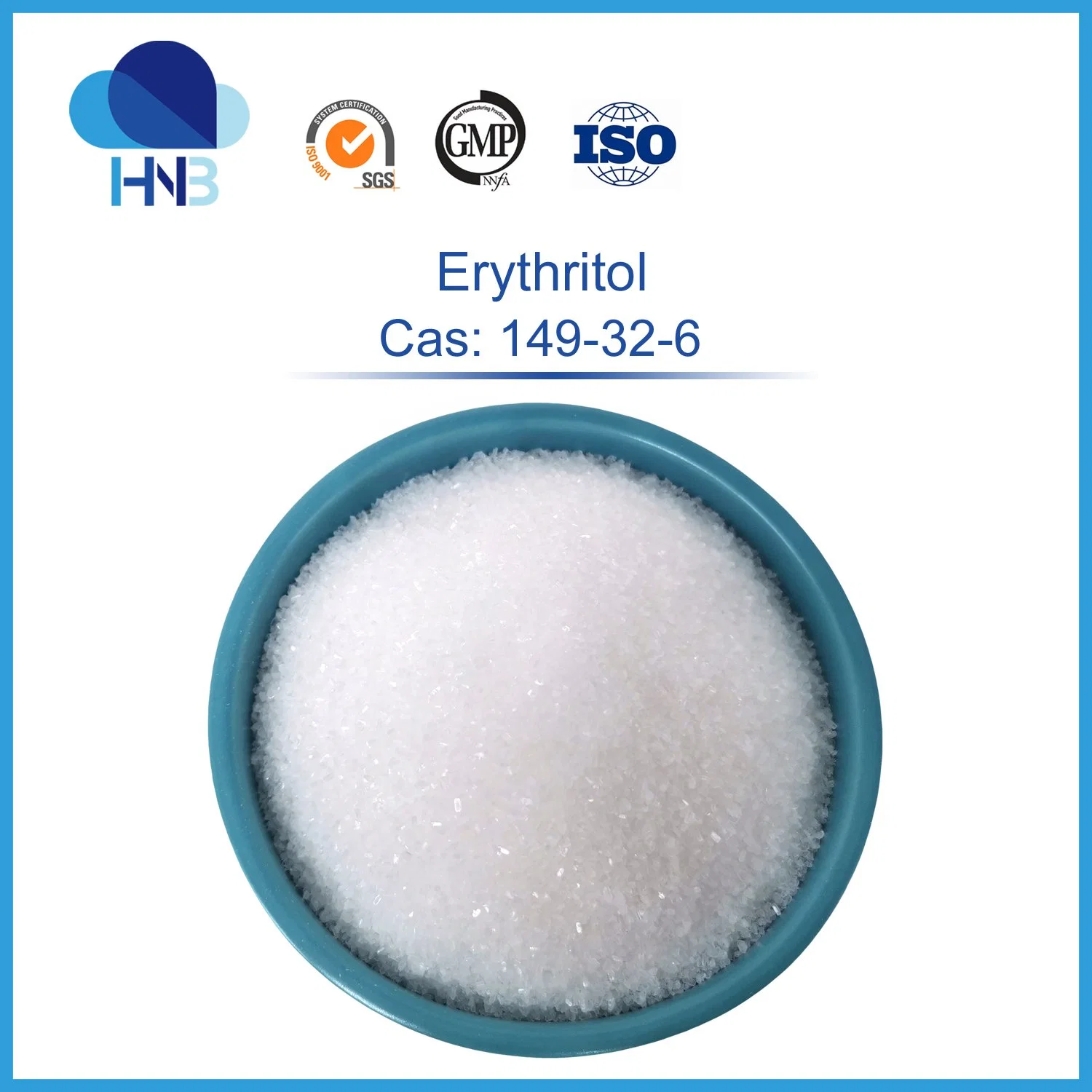 Functional Food Additive CAS 149-32-6 Sweetener Erythritol Powder