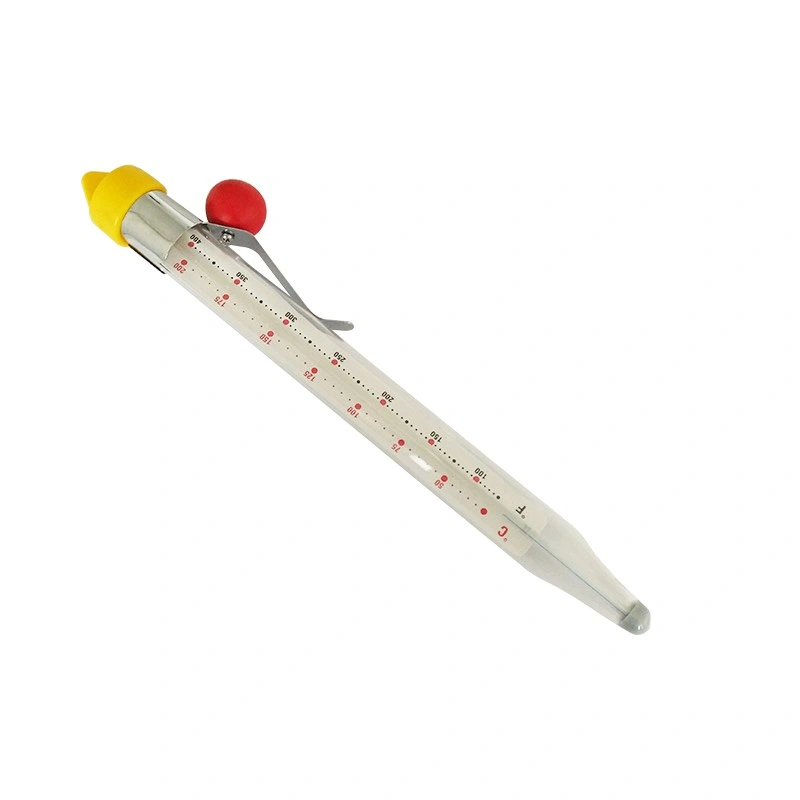 High Temperature Glass Sweet Thermometer Sugar Candy Jelly Deep Fry Thermometer