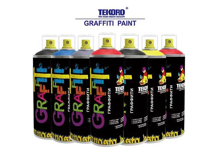 Acrylic Spray Paint / Art Spray Paint / Graffiti Spray Paint for Multi Purpose Color Paints