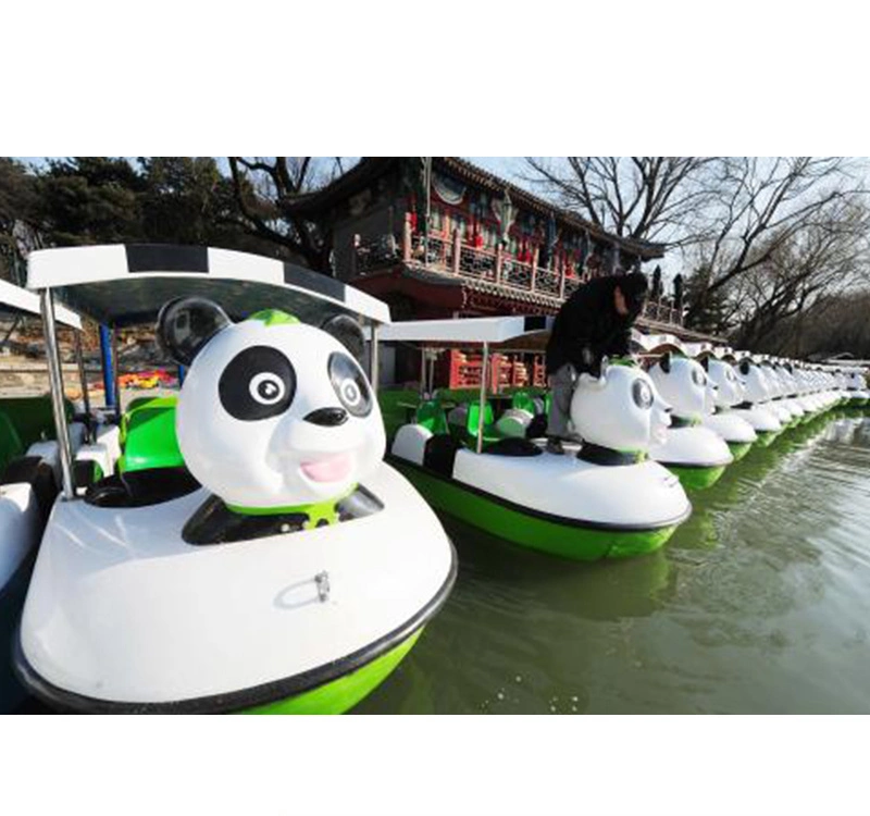 Hot Sale Panda Style Fiberglass Electric Boat with Factory Price