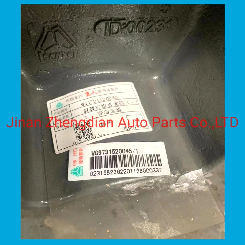 Wg9731520044 Wg9731520045 Steel Plate Support Spring Carrier for Sinotruk HOWO Str Strw Sitrak Hohan Hoka Heavy Truck Auto Spaer Parts