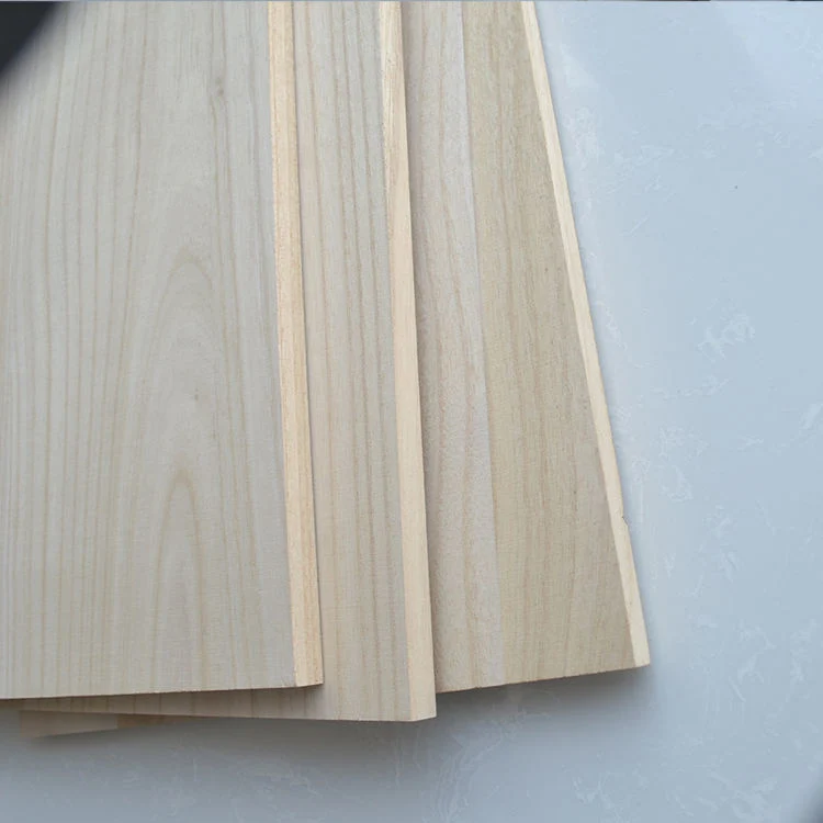 Paulownia madera maciza de madera personalizado estantes de pared para la Decoración de pared