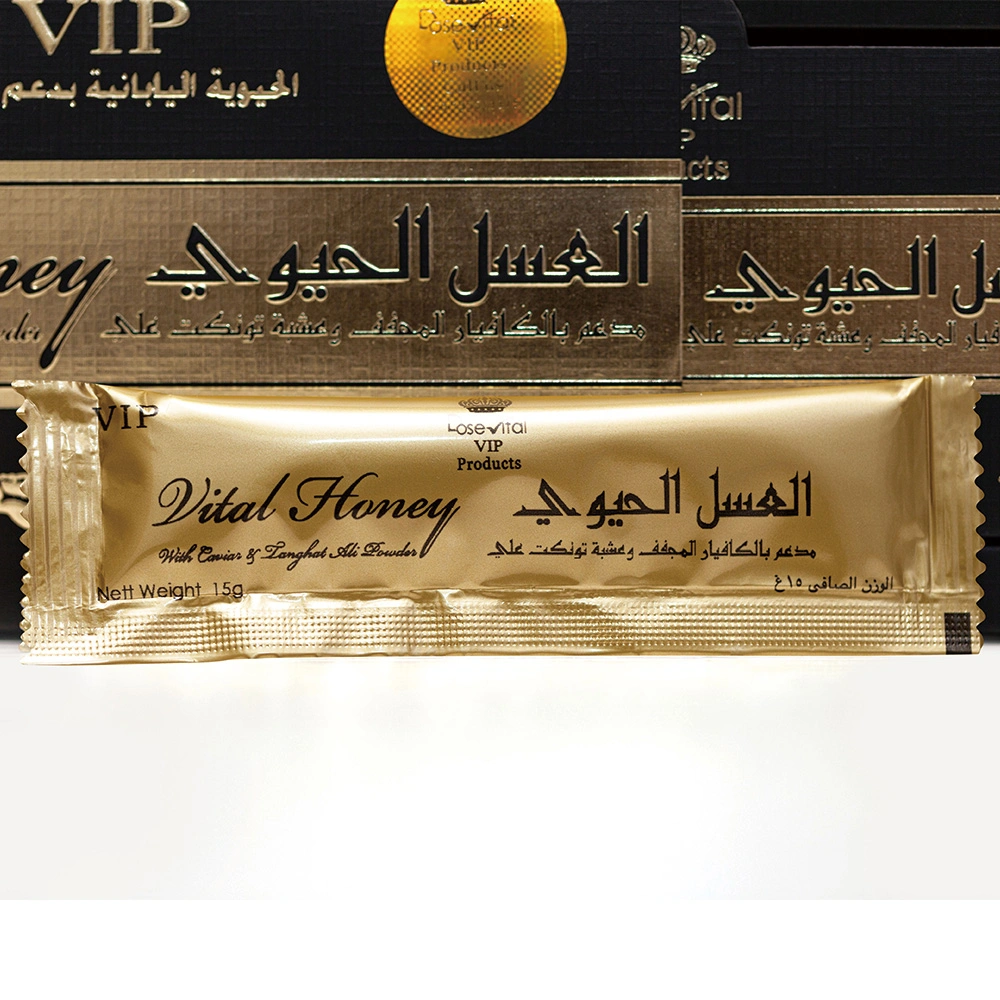 Pour les hommes noirs de miel Le miel Vital VIP 12 sachets