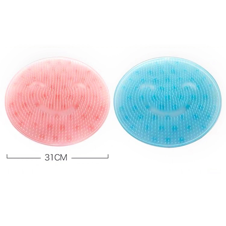 Soft Silicone Suction Shower Non-Slip Massage Bathroom Pad