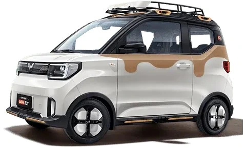 Сертифицированный по EEC автомобиль Fashion Small Used Electric Car с хорошим обслуживанием Wuling Hongguang Mini EV