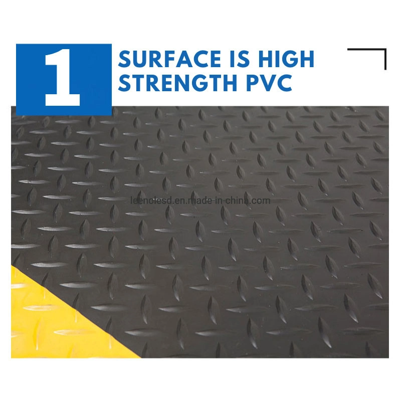 Factory Price 3layer Structure ESD Anti Fatigue Mats Rubber Floor Mat