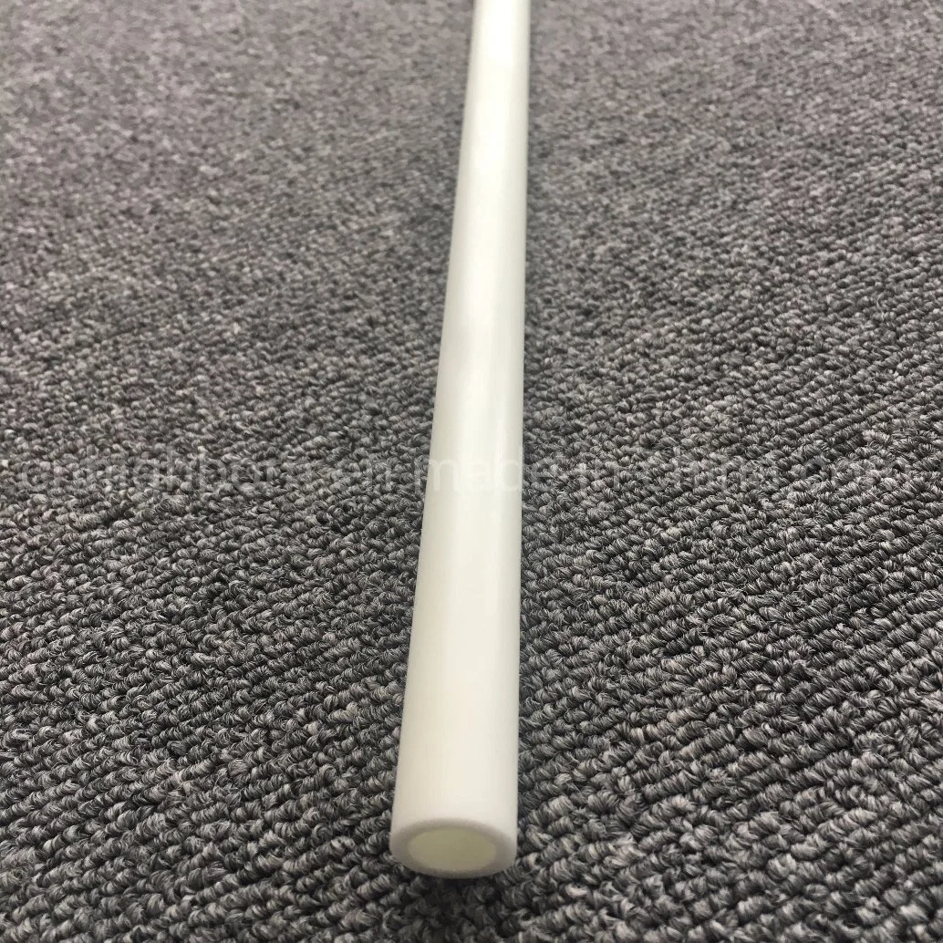 Custom Yttrium Stabilized Insulation High Purity Zirconia Pipe High Toughness Tube