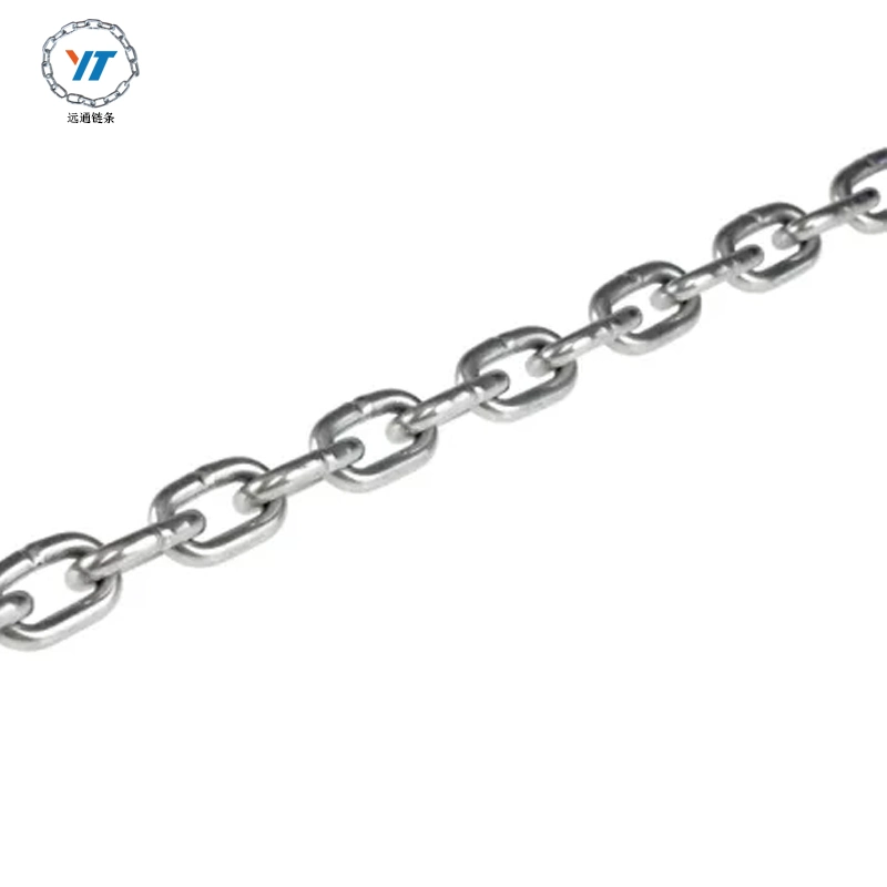Welded DIN 766 Galvanized 1mm-30mm Link Chain / Stainless Steel Link Chain