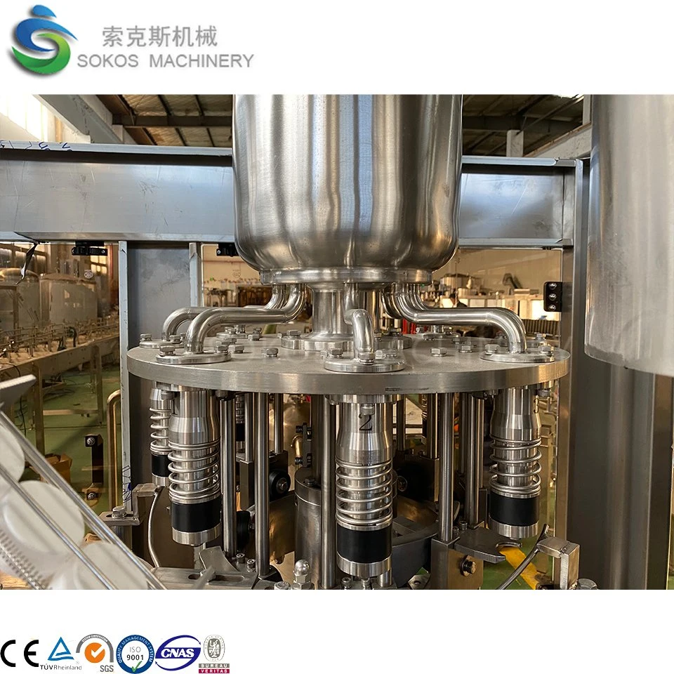 Factory Price Beverage Energy Drinks Concentrate Flavored Juice Production Line Can Filling Machines Liquid Filling Machine