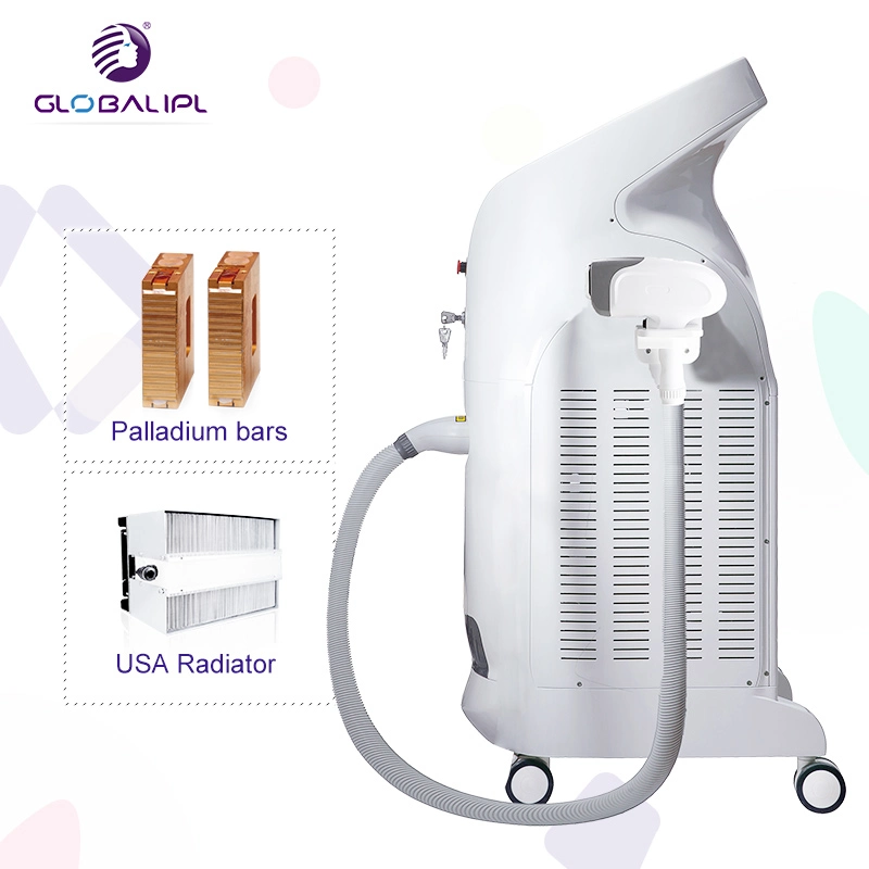 Máquina de Belleza IPL Diodo láser de eliminación del cabello