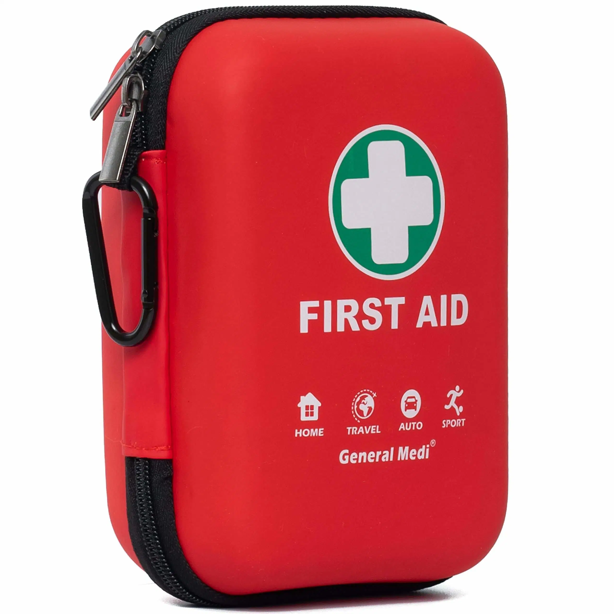 Waterproof Hard Case First Aid Red First Aid for Travel Emergency Medical Kit