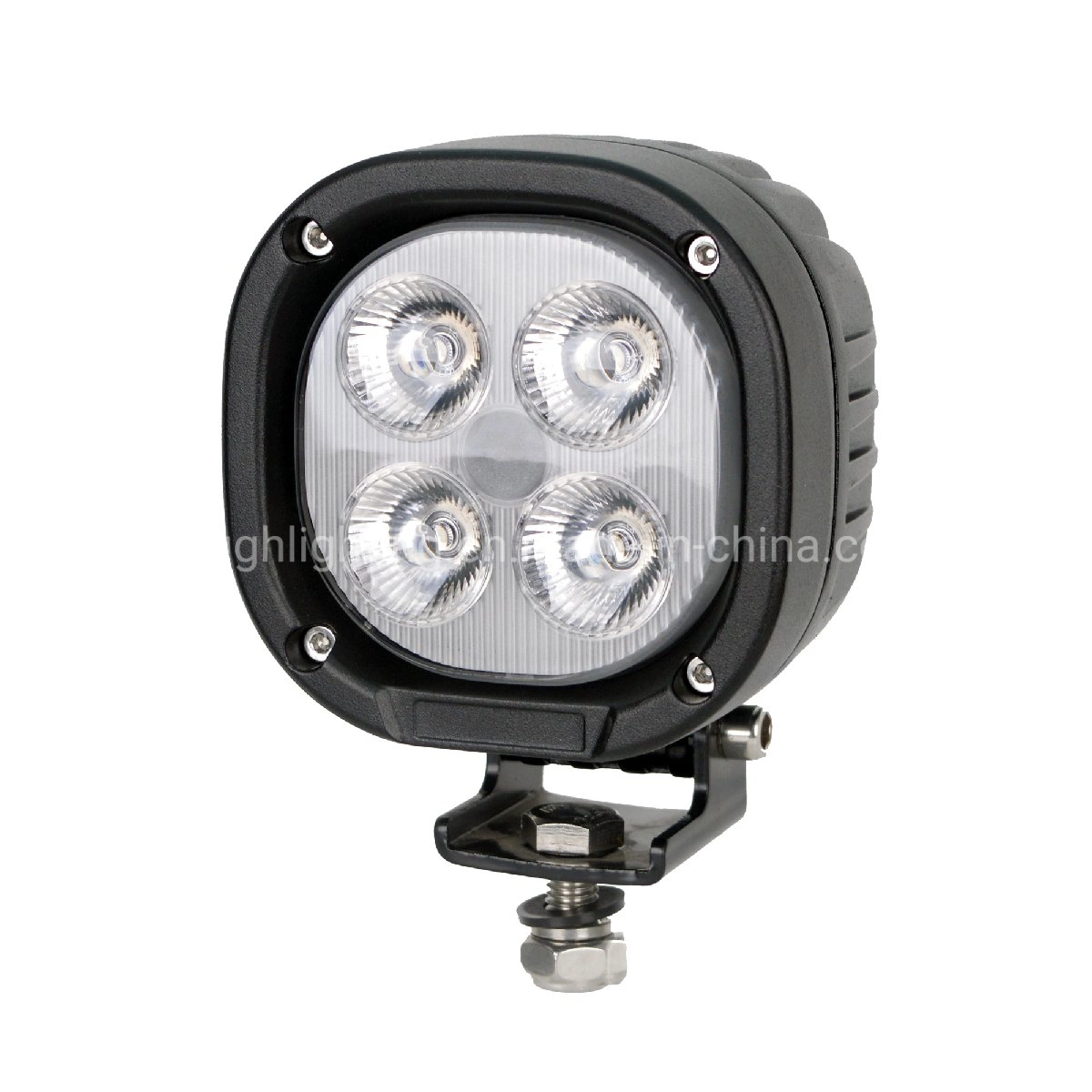 EMC aprovado 4 Polegada 40W Semi Redonda azul LED Pulverizadores de luz de nevoeiro da Lâmpada de Trabalho para Fendt / Tratores Valtra