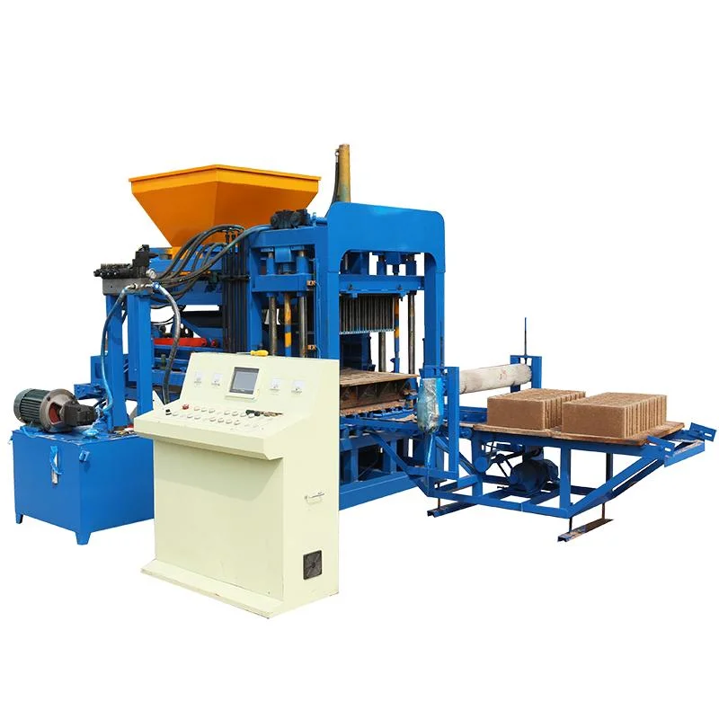 Brick Block Maker Qt4-18 Concrete Hollow Block Making Brick Molding Machine Price