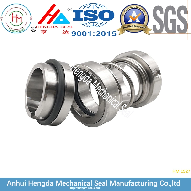 1527-80 Mechanical Seals Mechanical Shaft Seal O-Ring Mechanical Seal for Shaft Size 80mm Industrial Pump G9 Fixed Seat Material Tc/Tc/Vit