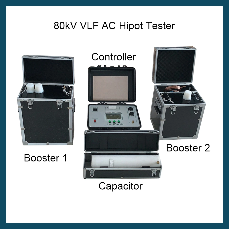 Factory Price Vlf High Voltage Generator 30/50/60/80kv AC Withstand Voltage Testing Equipment