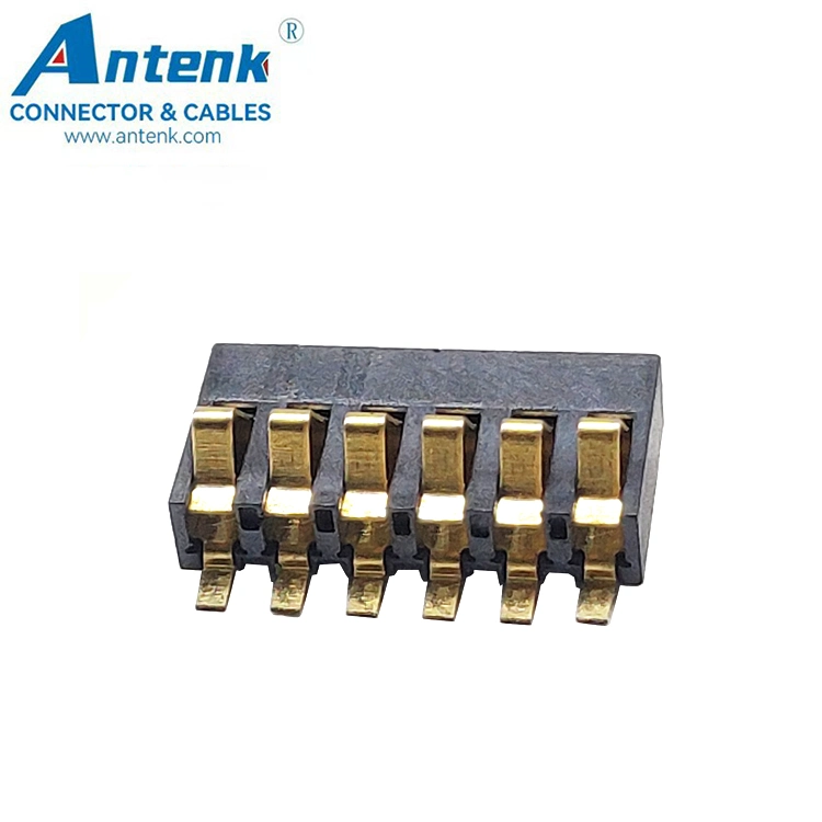 Conector de batería de 3.5 mm y 6 circuitos para teléfono celular