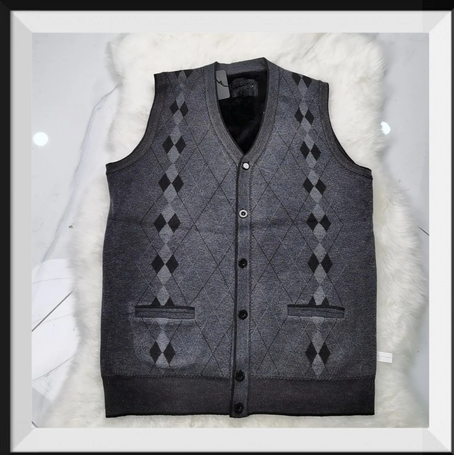 Factory Sale Genuine Sheepskin with Fine Wool Vest in Winter