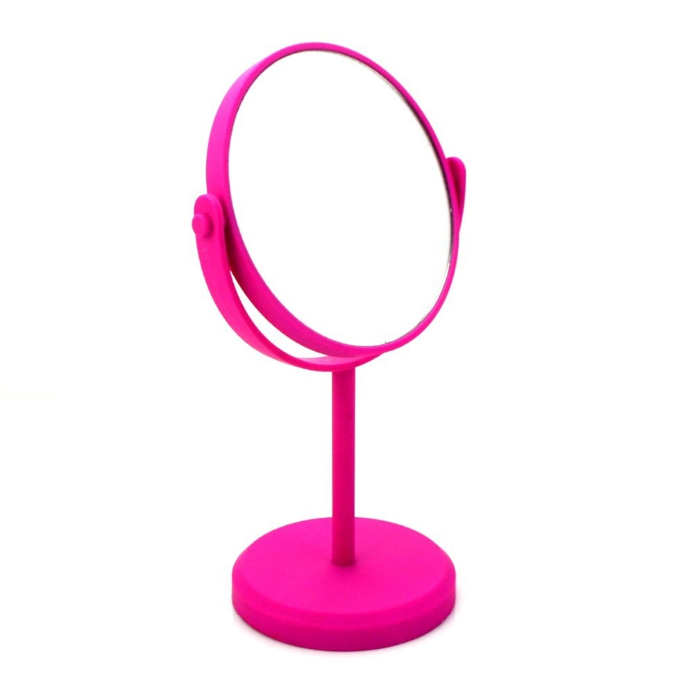 Double Sides Plastic Standing Table Mirror for Make up