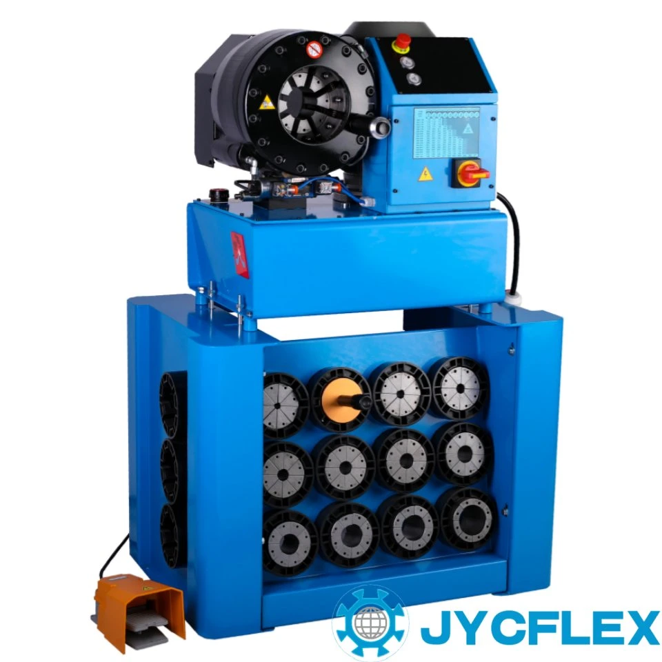 Automatic 1/4-2" Air Conditioner High Pressure Hydraulic Pipe Fitting Hose Crimping Machine