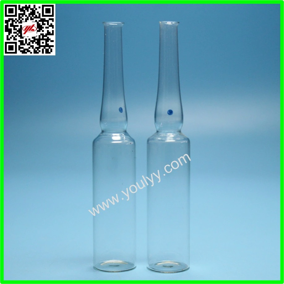 Clear and Amber Medical Glass Ampoule