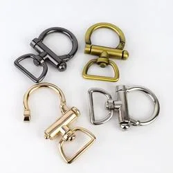 Clasp Snap Hook Handbag Spring Connector Keychain Buckles