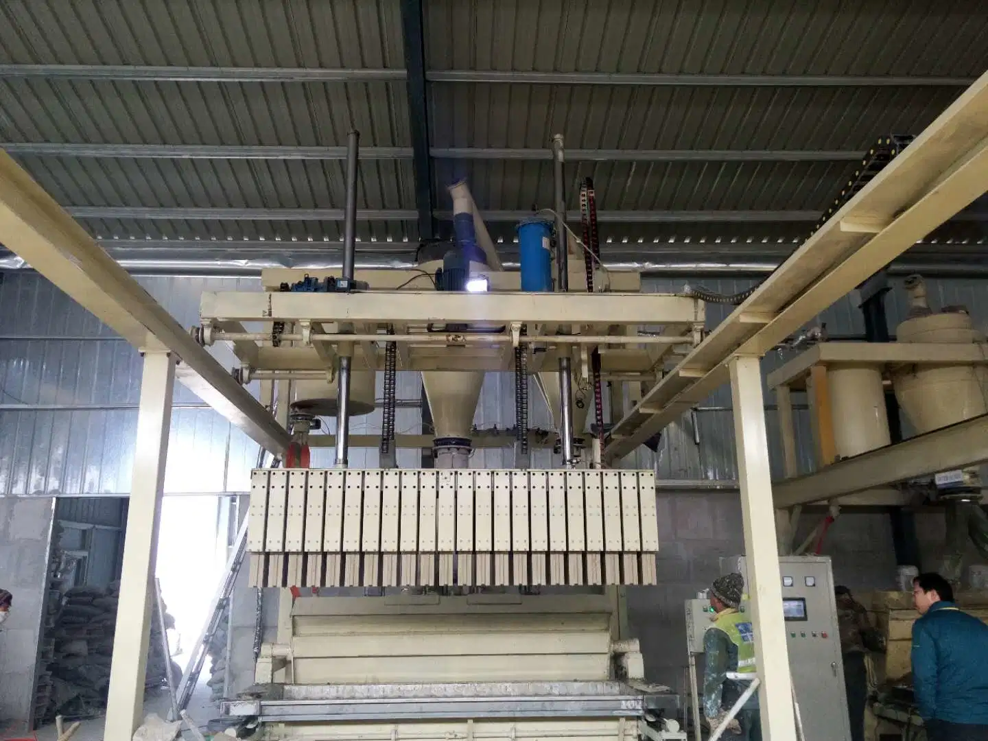 Machine Fully Automatic Gypsum Block Making Machine Brick Making Machine Concrete Block