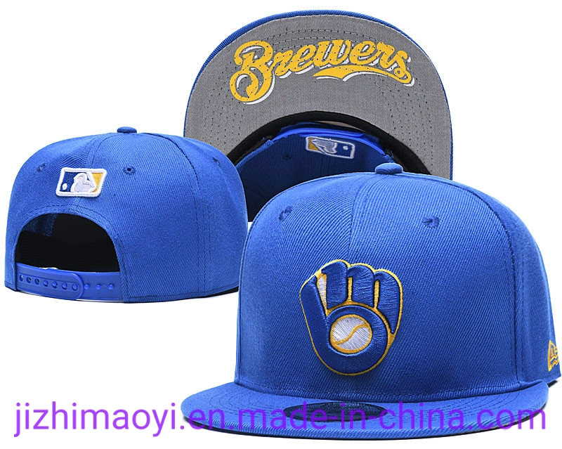 Wholesale/Supplier Men's Milwaukee Brewers New-Era Fashion Embroidery Baseball Snapback Sport Cap Hat