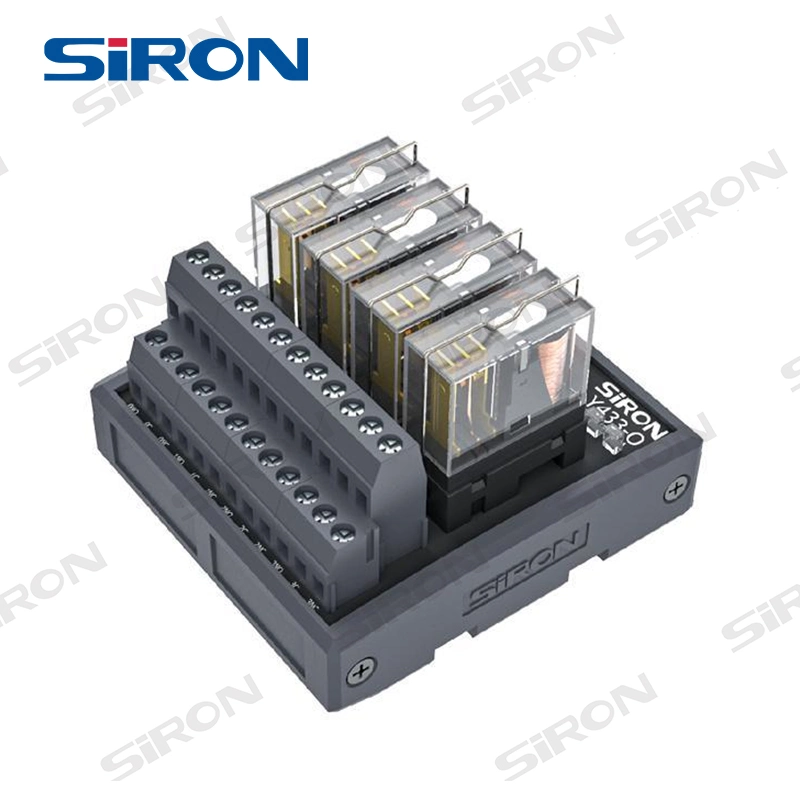 Siron Y433-O 4-Bit 2c Omron Relay Module Input NPN/PNP DC24V Mini Power Relay