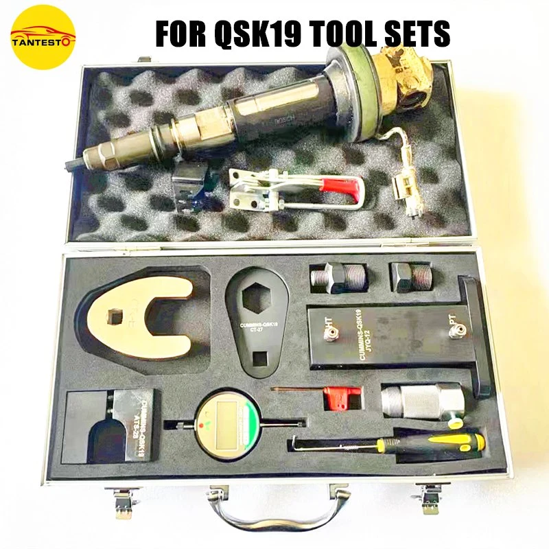 for Qsk19 Diesel Common Rail Injector Disassemble Dynamic Stroke Travel Test Tool Sets