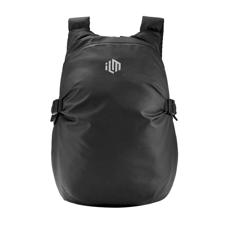 Mochila de casco de motocicleta negra ligera impermeable de alta calidad