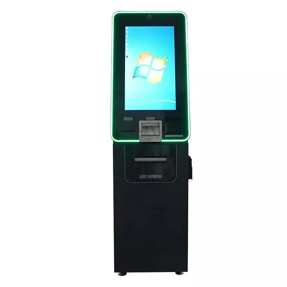 Custom Touch Screen Bill Payment Banking ATM Machine Kiosk Self Service Terminal