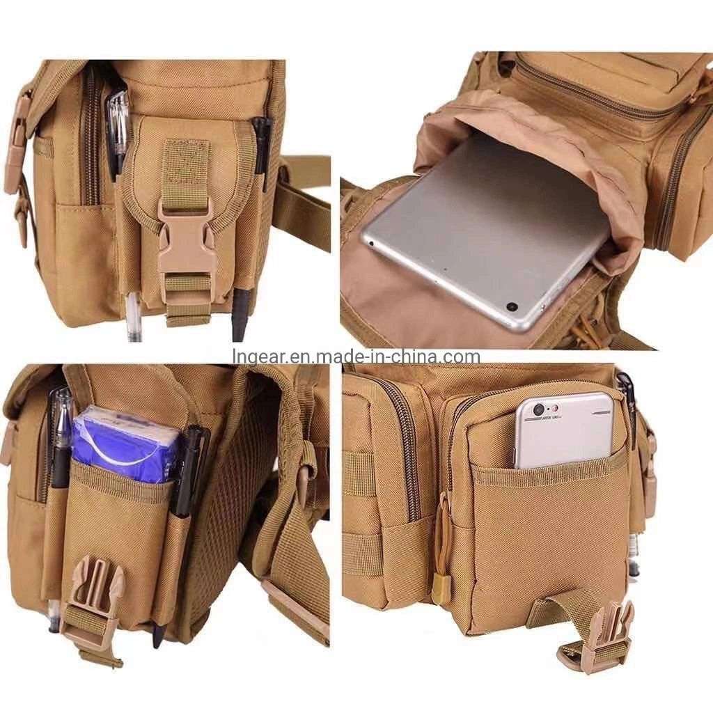 Waterproof Tactical Drop Leg Bag Men Motorcycle Military Style Hip Thigh Waist Pack Canvas Bag