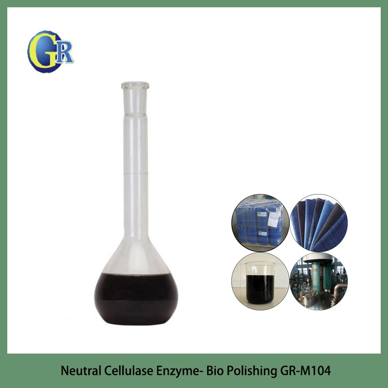 Small Pattern Clear Surface Texture Textile Enzyme Neutral Cellulase Enzyme -Bio Polishing Gr-M104